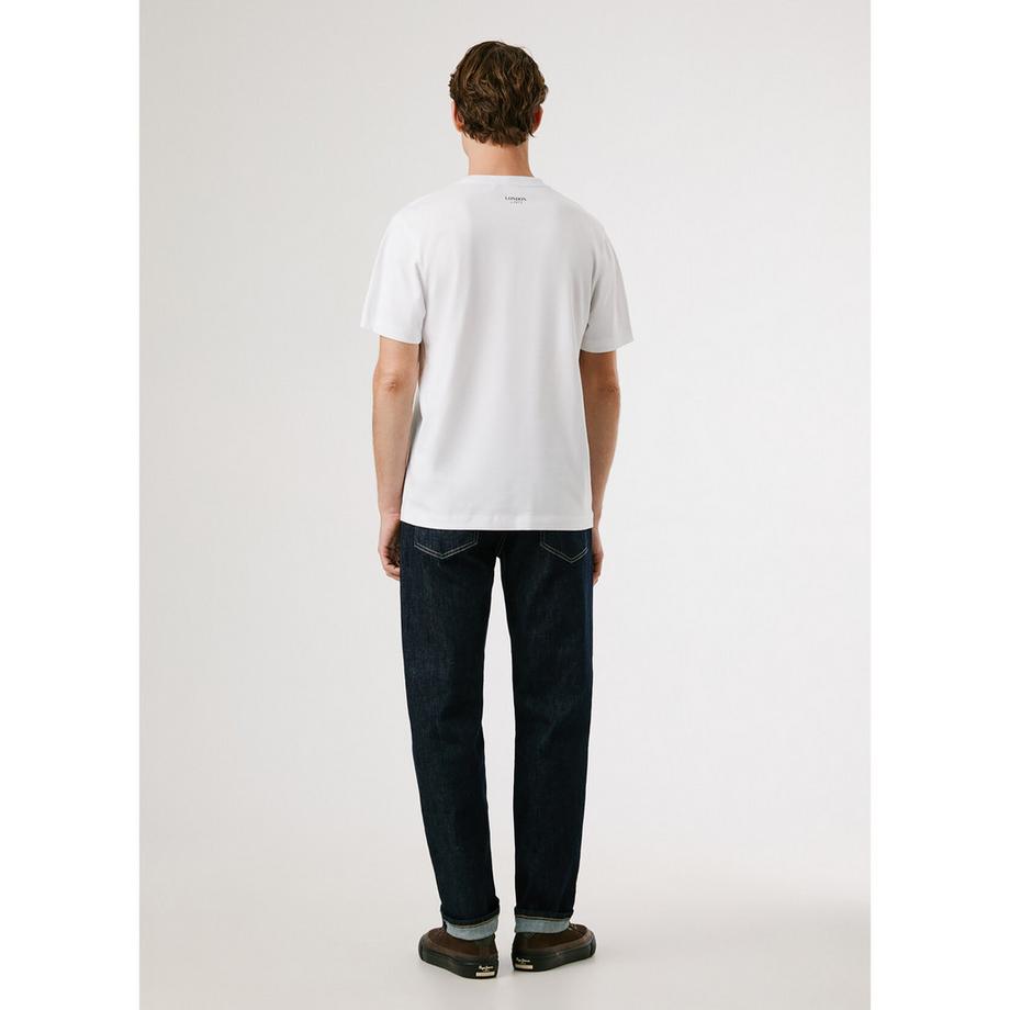 GANT The Blue Shark Grafikdruck T-Shirt  