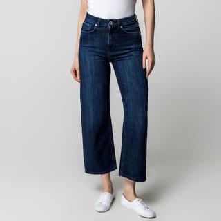 Pepe Jeans London Lexa Straight Fit High Waist Wide Leg Jeans  
