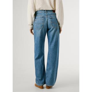 Pepe Jeans London Boyfriend Low Rise Straight Leg Jeans  