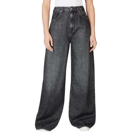 Pepe Jeans London Wide Leg High Rise Jeans  