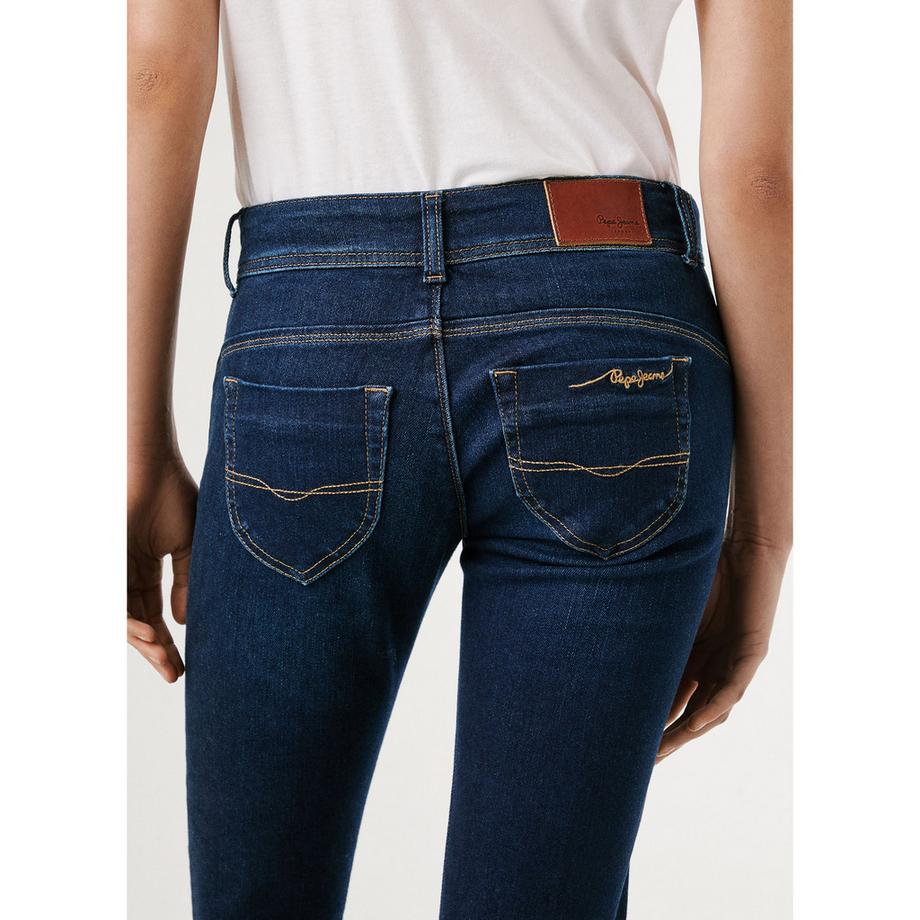 Pepe Jeans London Slim Low Rise Jeans  