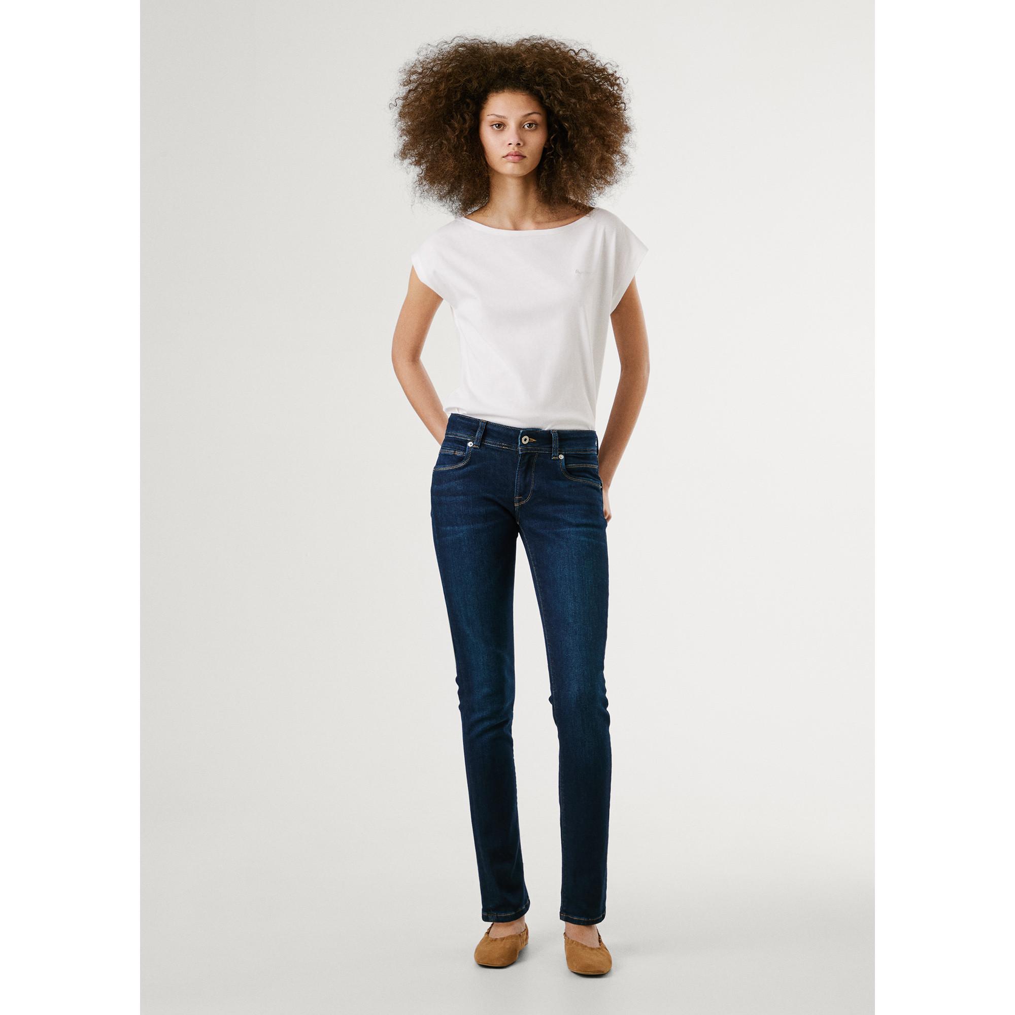 Pepe Jeans London Slim Fit Low Rise Jeans  