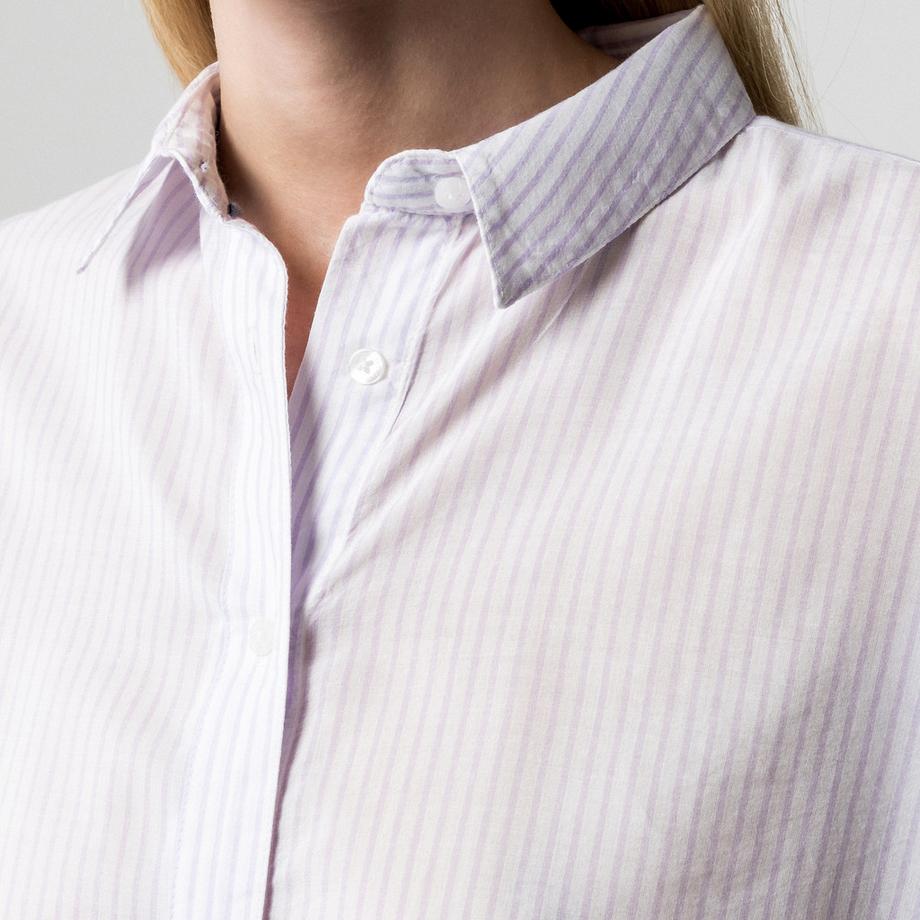 Pepe Jeans London Gestreifte Oversized Bluse  