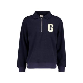 GANT Fleece Pullover Half Zip Kragen  