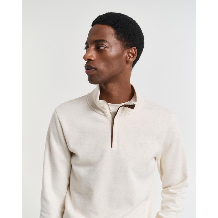 GANT Half Zip Regular Fit Pull  