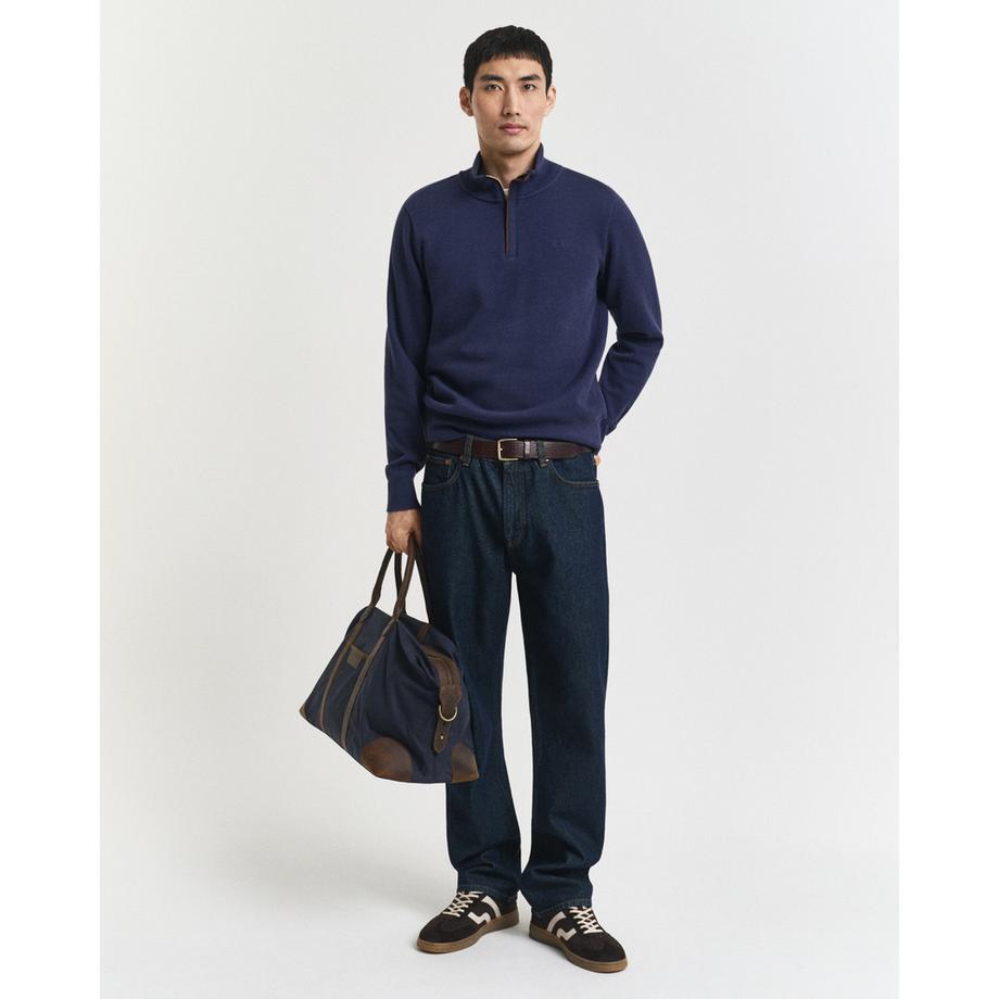 GANT Half Zip Regular Fit Pull  