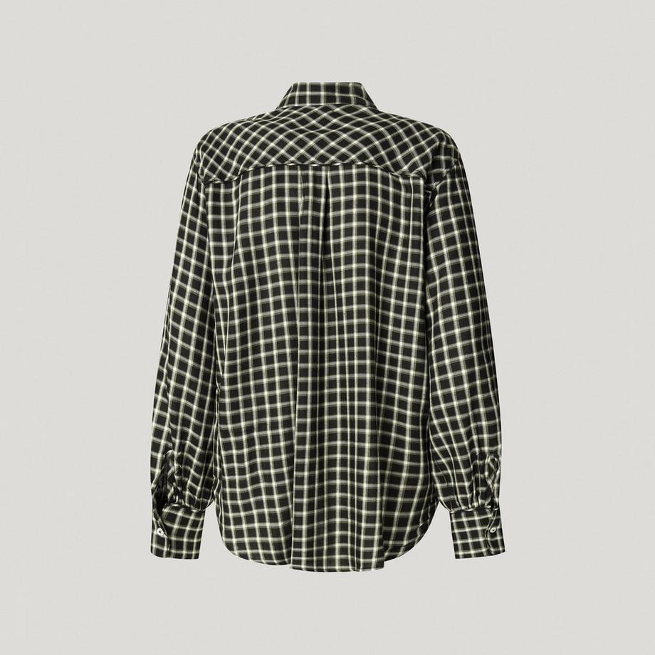 Pepe Jeans London Camicetta a Quadri Maniche Lunghe  