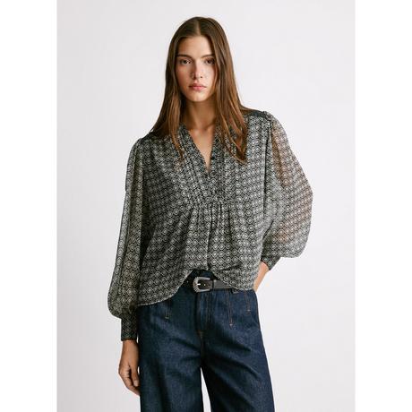 Pepe Jeans London Langarm Bluse  