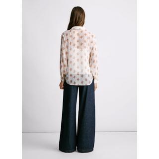 Pepe Jeans London Chemisier à motif floral avec col à nouer  