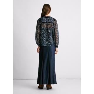 Pepe Jeans London Langarmbluse mit Stehkragen  