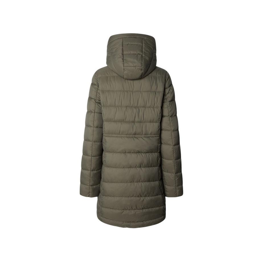 Pepe Jeans London Lange wattierte Daunenjacke  