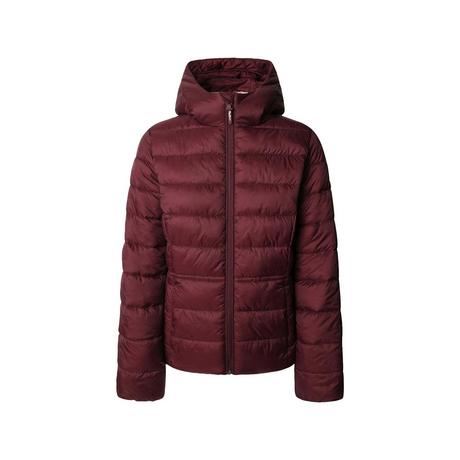 Pepe Jeans London Kapuzen Pufferjacke mit Kordelzug Taille  