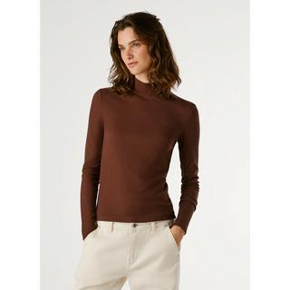 Pepe Jeans London Col Roulé Manches Longues T-Shirt Nervuré  