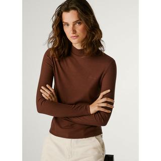 Pepe Jeans London Col Roulé Manches Longues T-Shirt Nervuré  