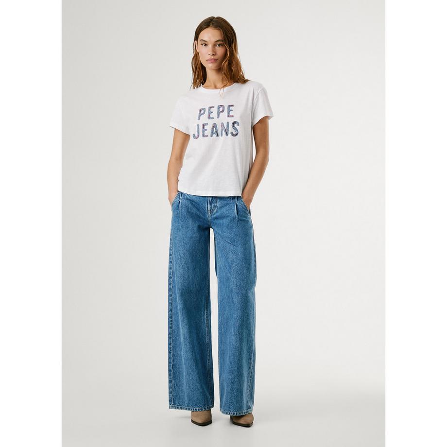 Pepe Jeans London T-shirt avec logo à sequins  