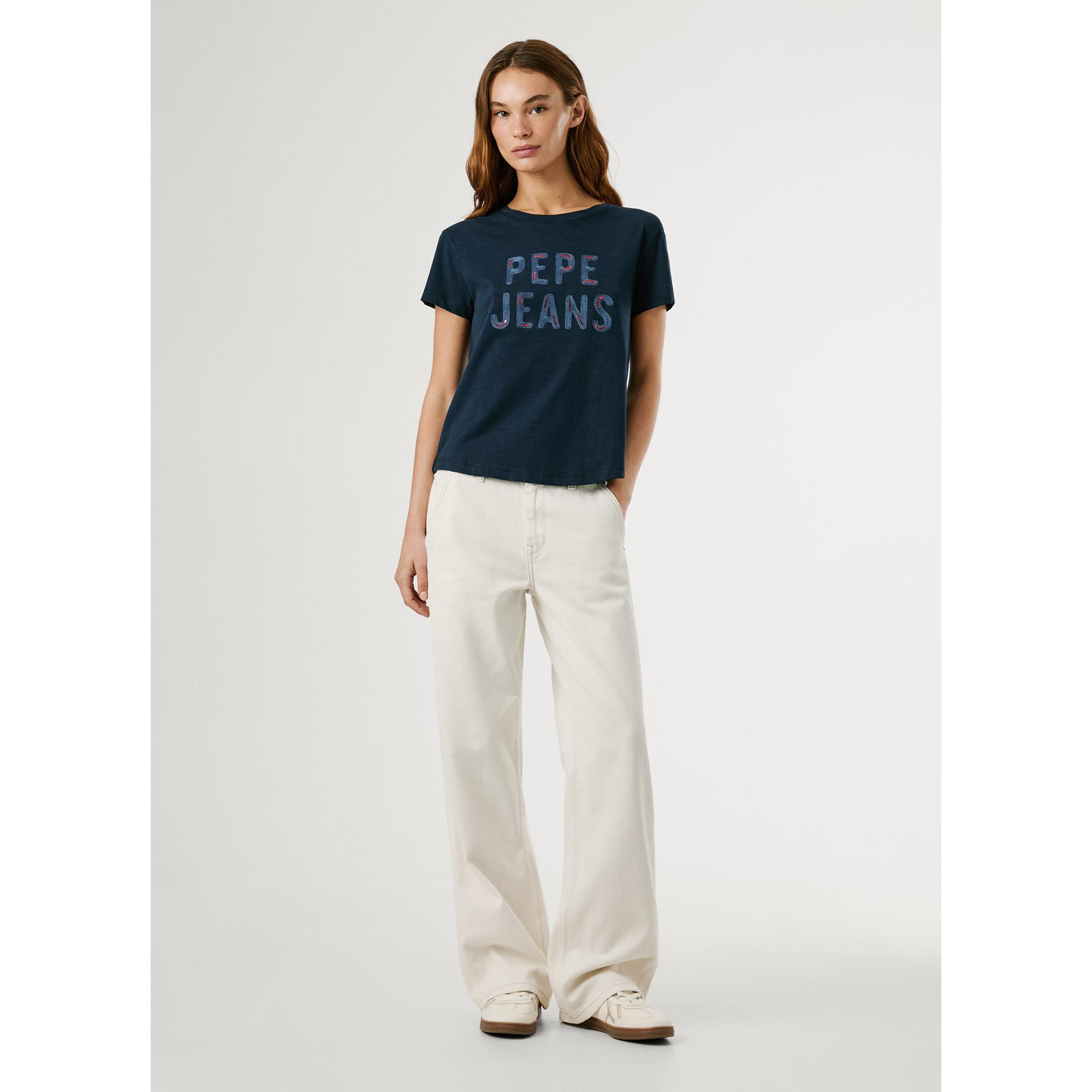 Pepe Jeans London T-shirt avec logo à sequins  