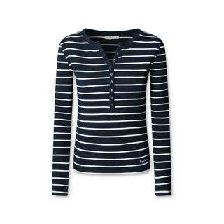 Pepe Jeans London T-shirt a righe maniche lunghe slim fit  