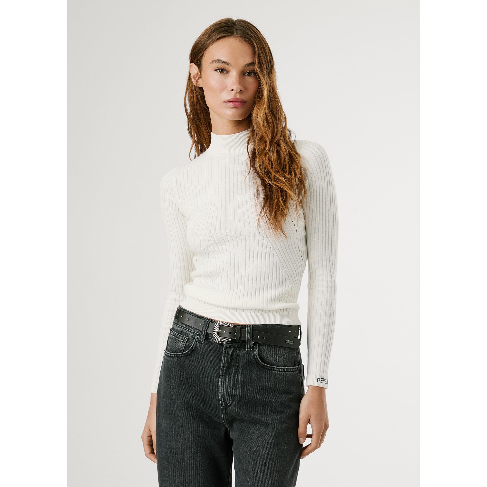 Pepe Jeans London Gerippter Strickpullover  