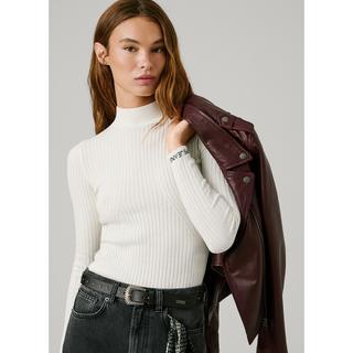 Pepe Jeans London Gerippter Strickpullover  