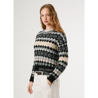 Pepe Jeans London Gemusterter Strickpullover  