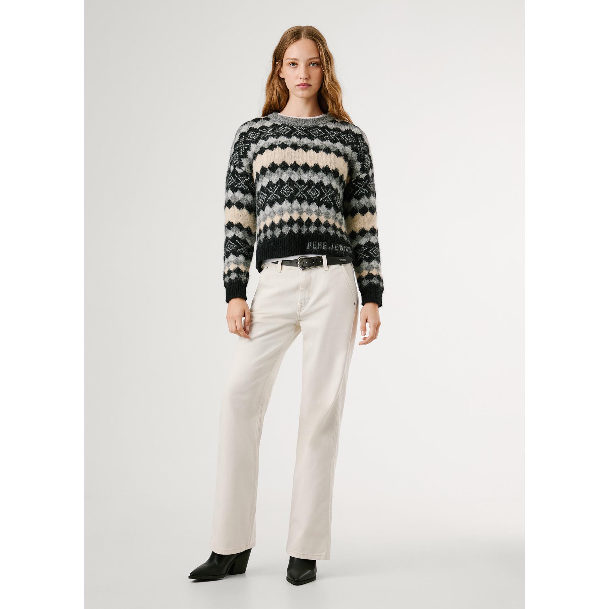 Pepe Jeans London Gemusterter Strickpullover  