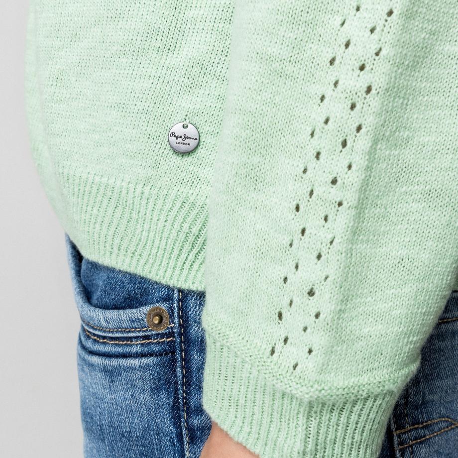 Pepe Jeans London Maglione Scollo a Barca Maniche Lunghe  