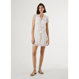 Pepe Jeans London Ärmelloses Rüschen Minikleid  