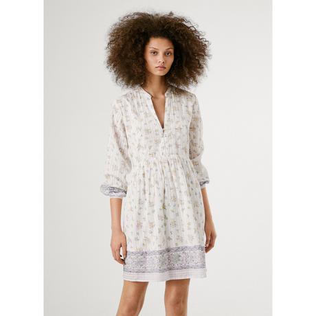 Pepe Jeans London Mini Kleid mit langen Ärmeln  