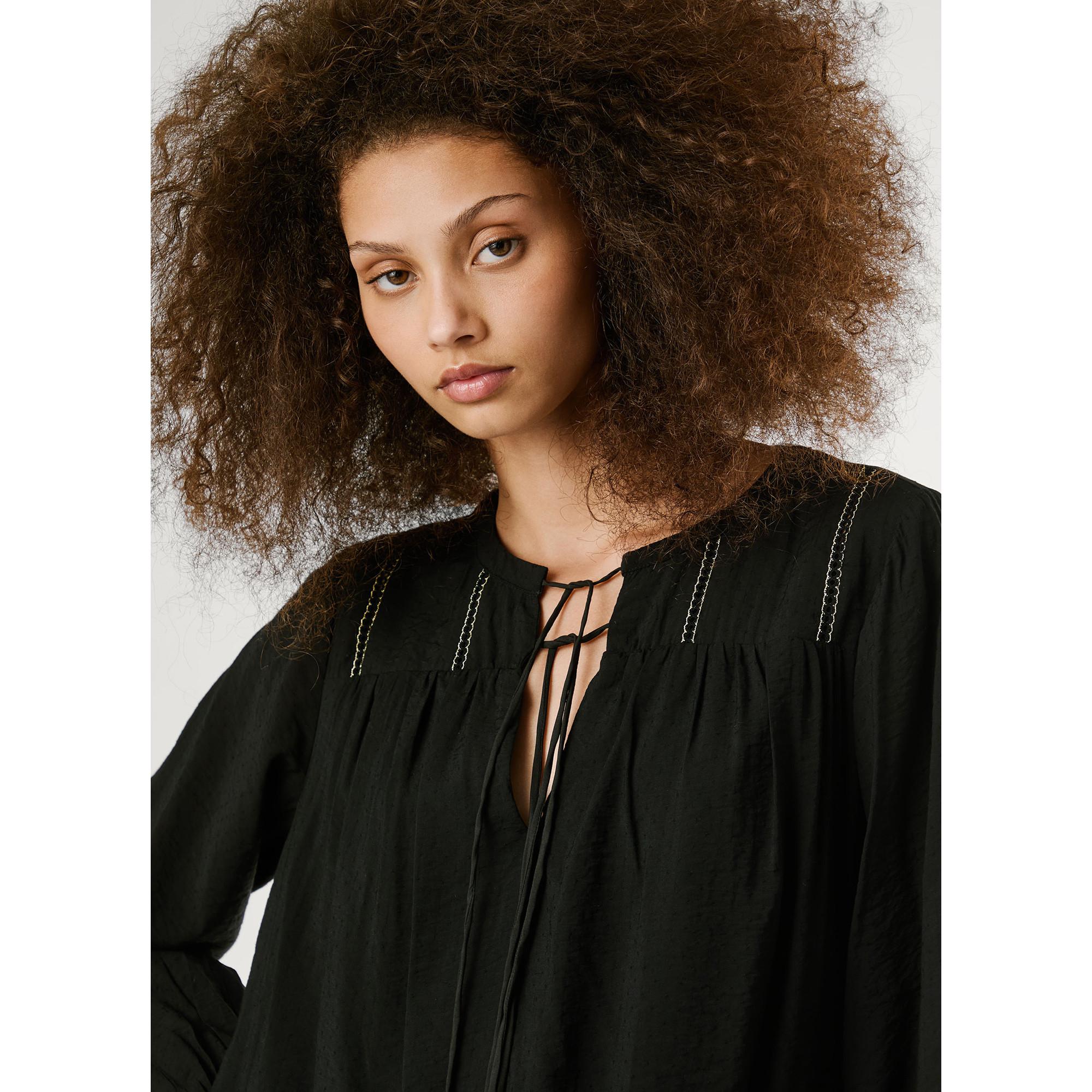 Pepe Jeans London Vestito Corto a Strati Maniche Lunghe  