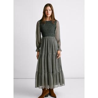 Pepe Jeans London Abito Lungo Maniche Lunghe  