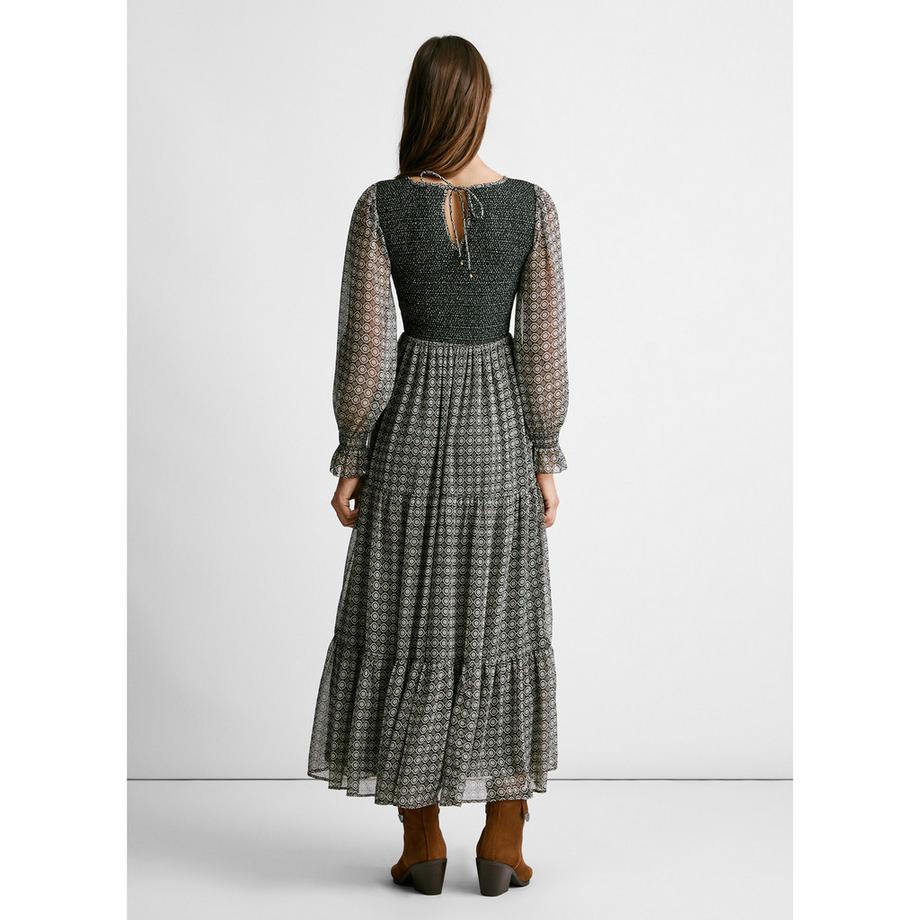 Pepe Jeans London Langarm Maxikleid  