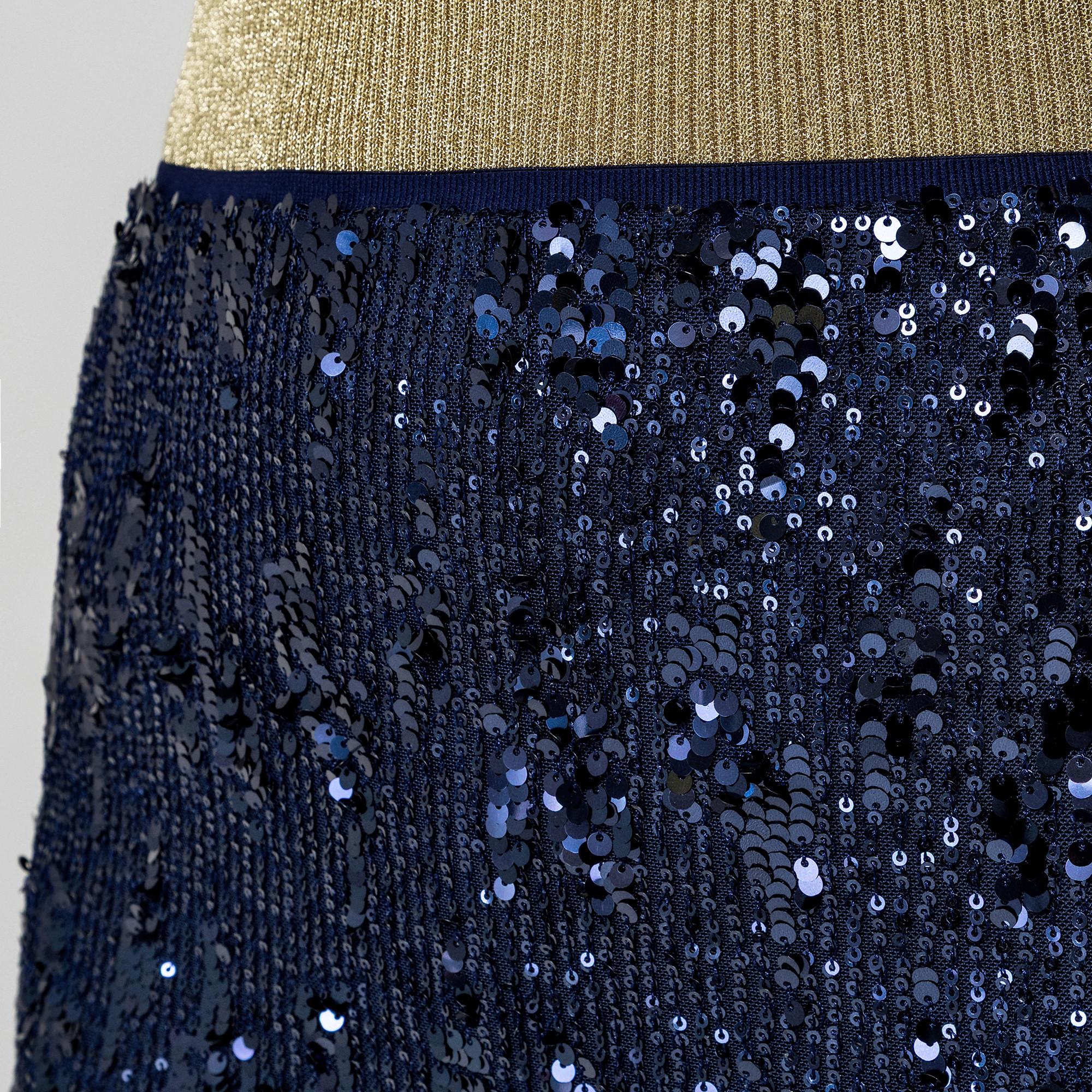 Manor Woman Pailletten Schlitz Bleistiftrock  