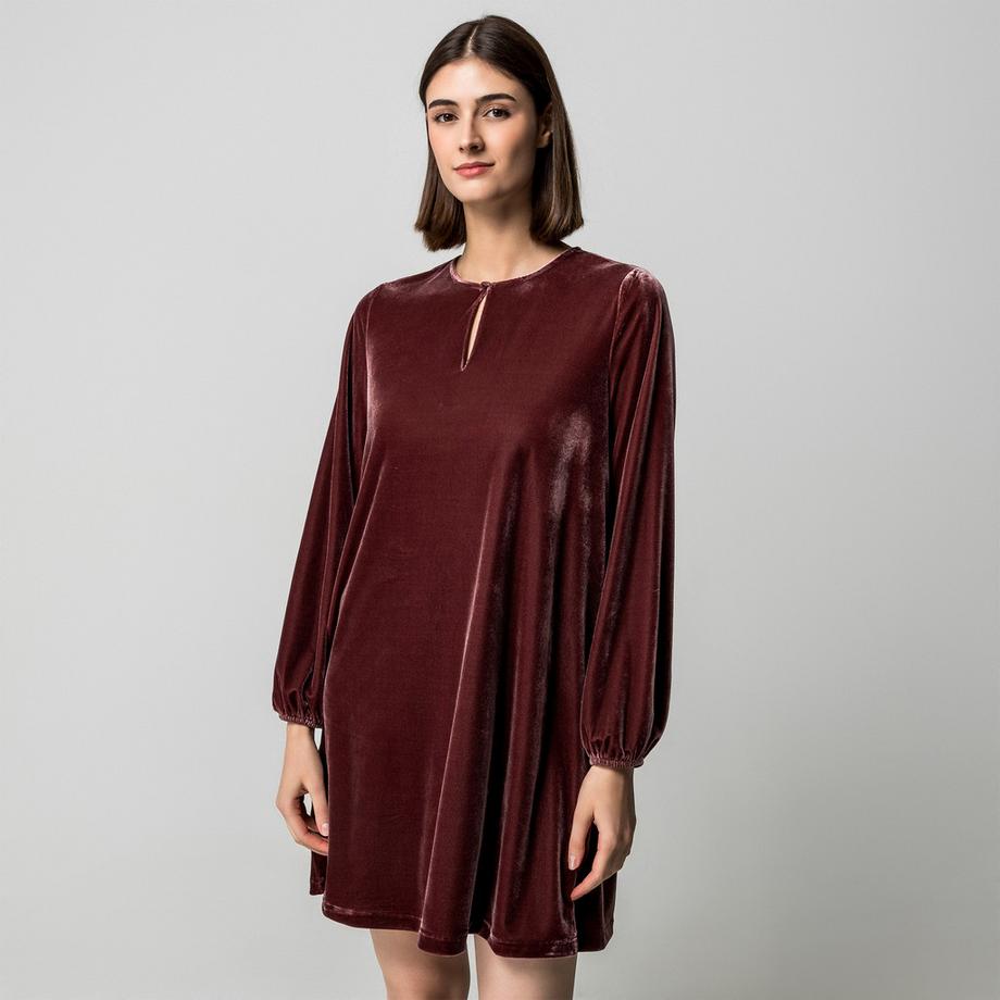 Manor Woman Robe de soirée courte en velours  