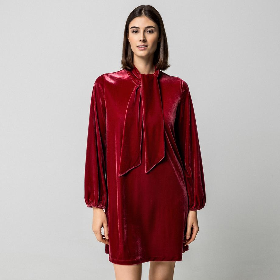 Manor Woman Robe de soirée courte en velours  