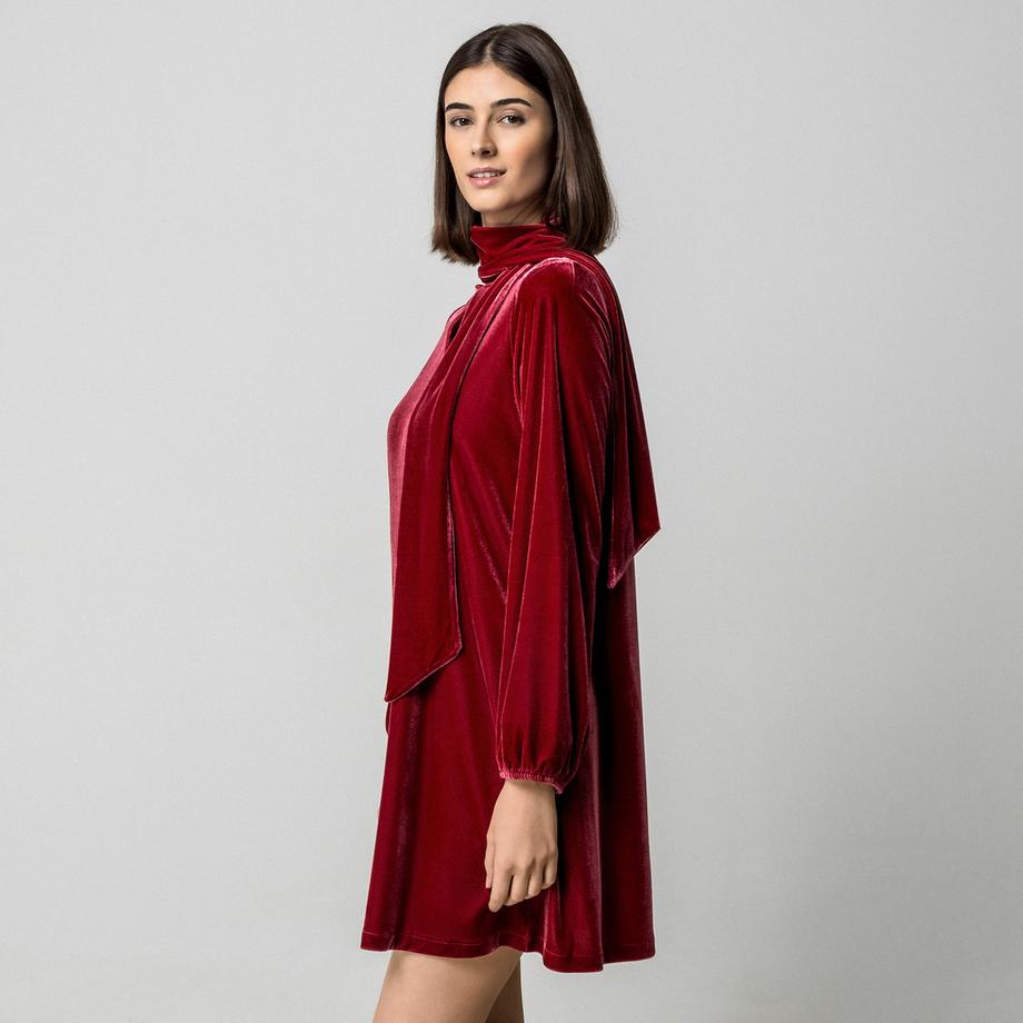 Manor Woman Robe de soirée courte en velours  