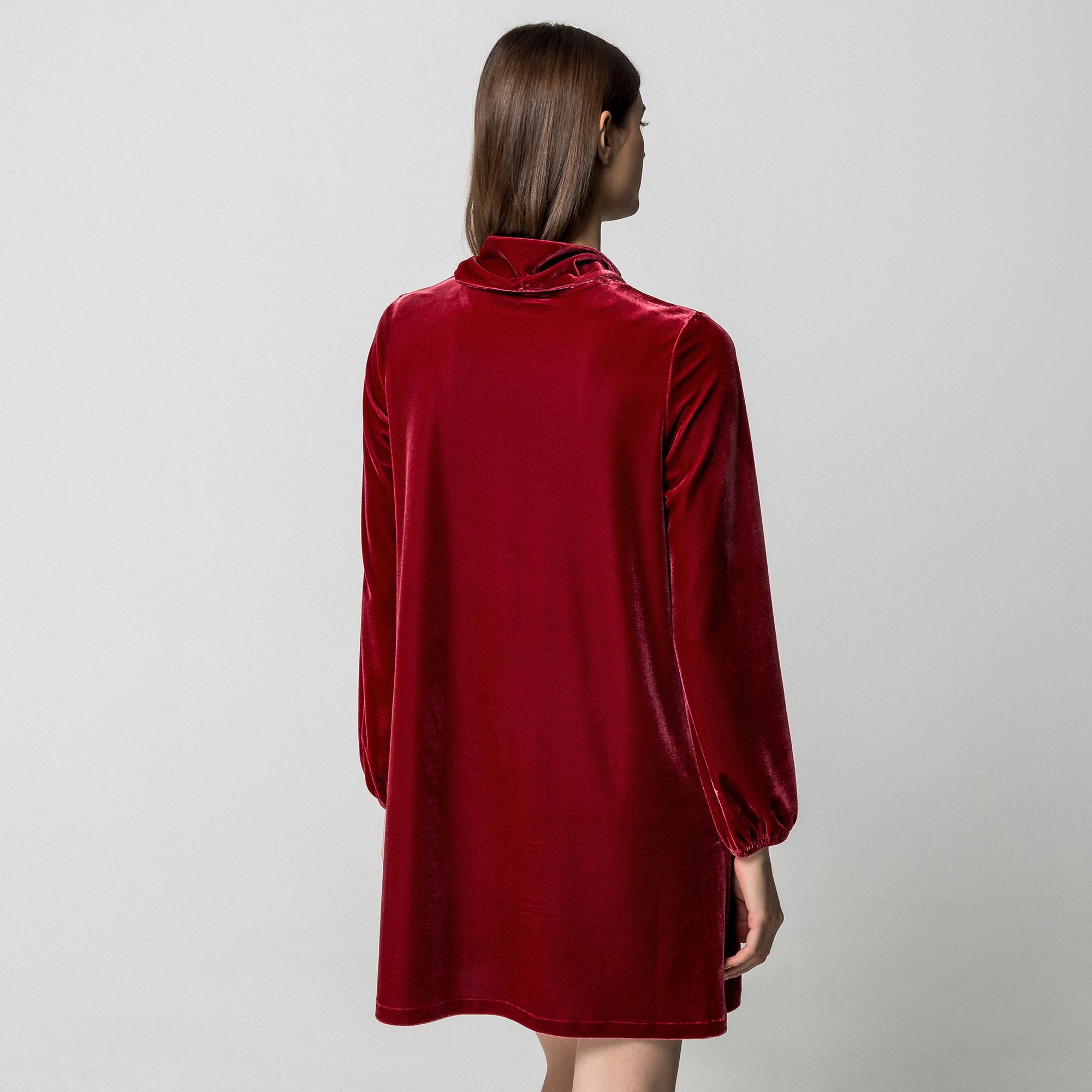 Manor Woman Samt Mini Abendkleid  