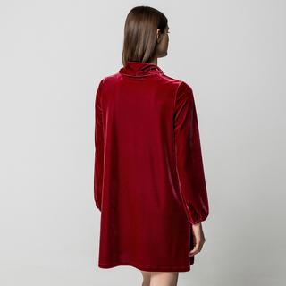 Manor Woman Samt Mini Abendkleid  