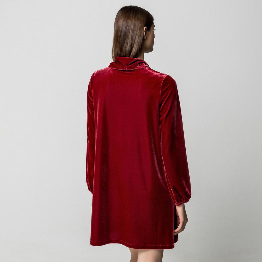 Manor Woman Robe de soirée courte en velours  