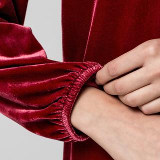 Manor Woman Samt Mini Abendkleid  