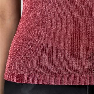 Manor Woman Ärmelloses Rippstrick Top  