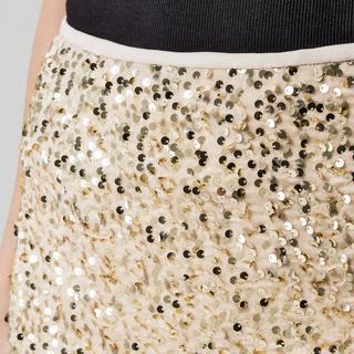 Manor Woman Jupe midi à paillettes  