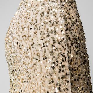 Manor Woman Jupe midi à paillettes  