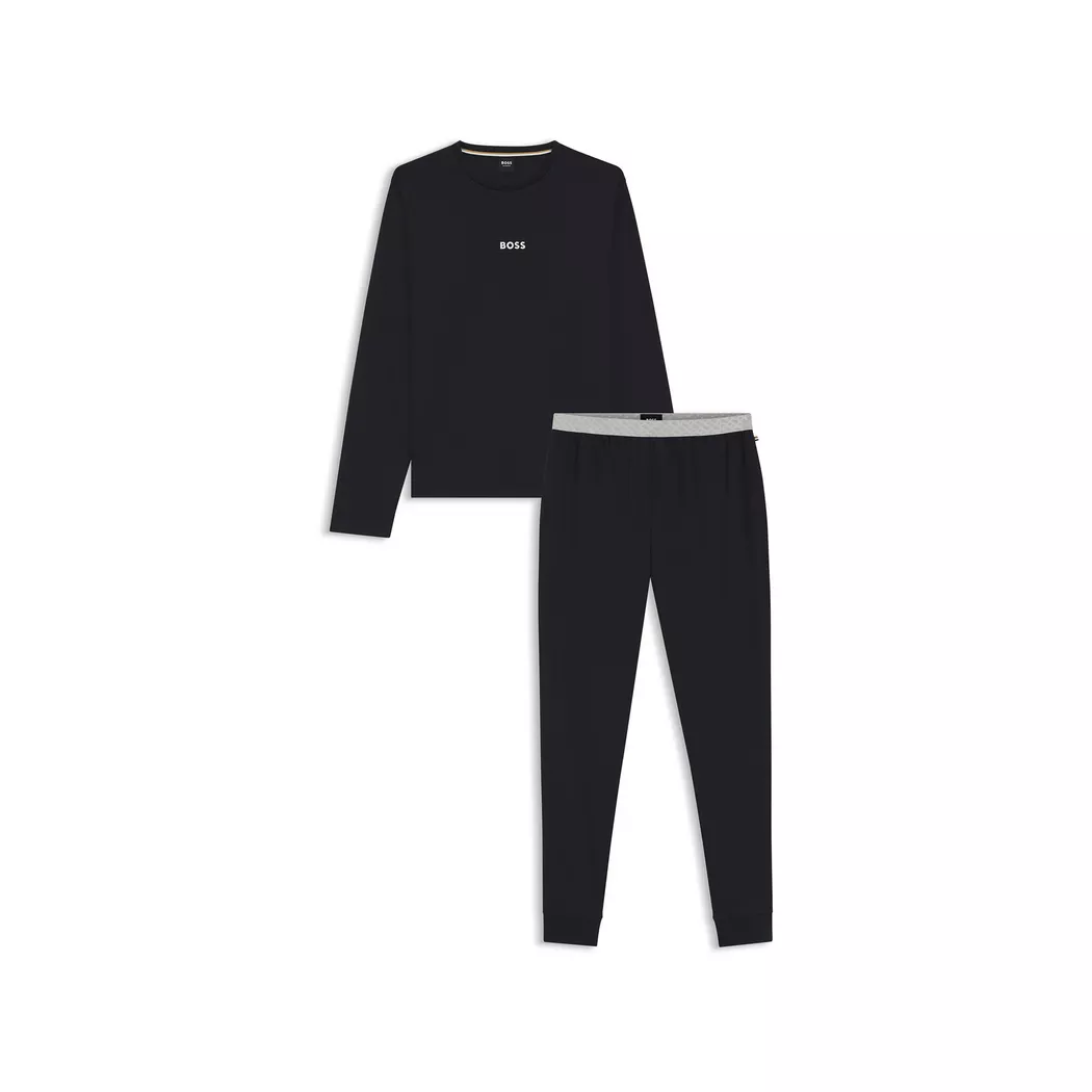 Boss - Pyjama-Set, für Herren, Dunkelblau, Größe S