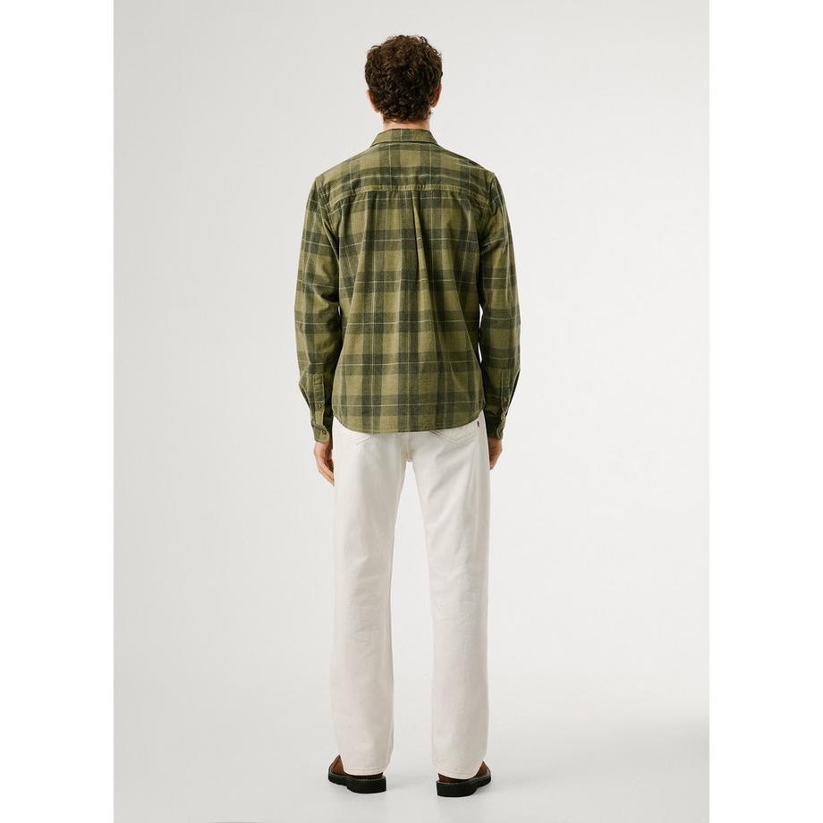 Pepe Jeans London Camicia a Quadri Maniche Lunghe  