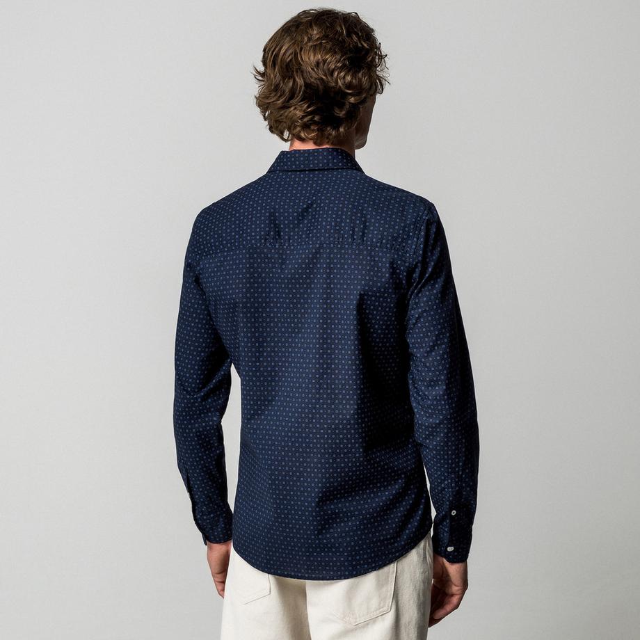 Pepe Jeans London Chemise Slim Fit Manches Longues Motif  