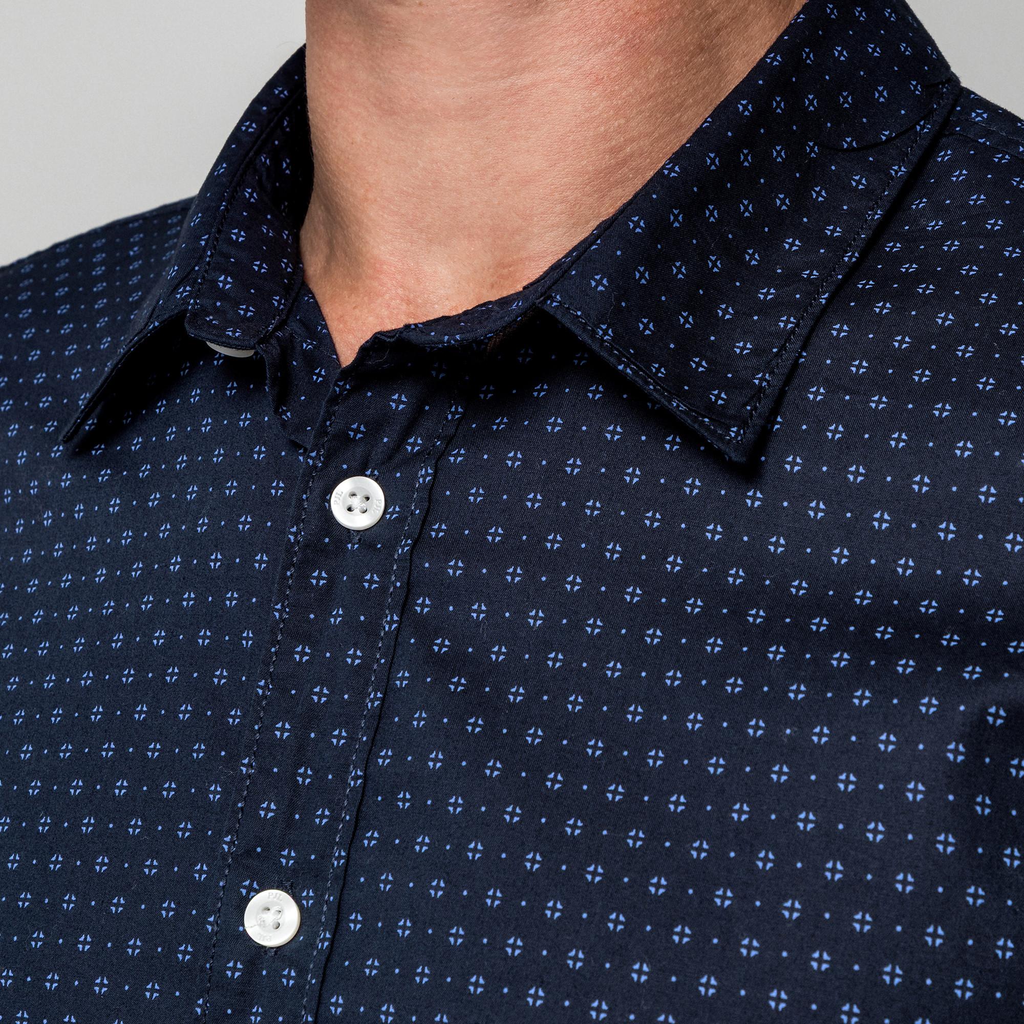 Pepe Jeans London Chemise Slim Fit Manches Longues Motif  