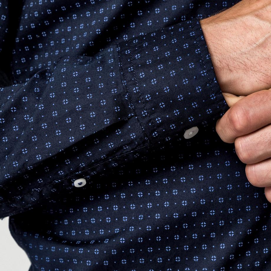 Pepe Jeans London Chemise Slim Fit Manches Longues Motif  