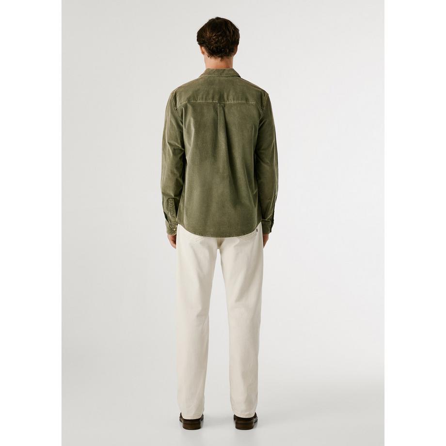 Pepe Jeans London Camicia in velluto a coste Regular Fit  