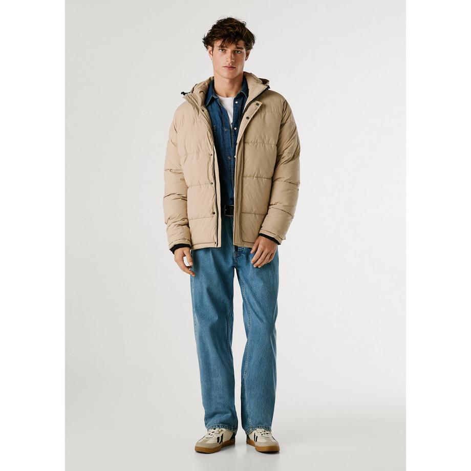 Pepe Jeans London Puffer Jacke mit Kapuze  