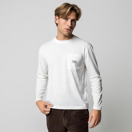 Pepe Jeans London Langarm T-Shirt mit Brusttasche  